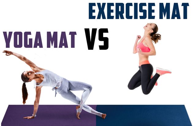 difference between yoga mat and fitness mat