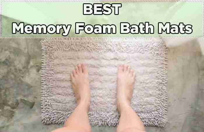 Top 10 Best Memory Foam Bath Mats